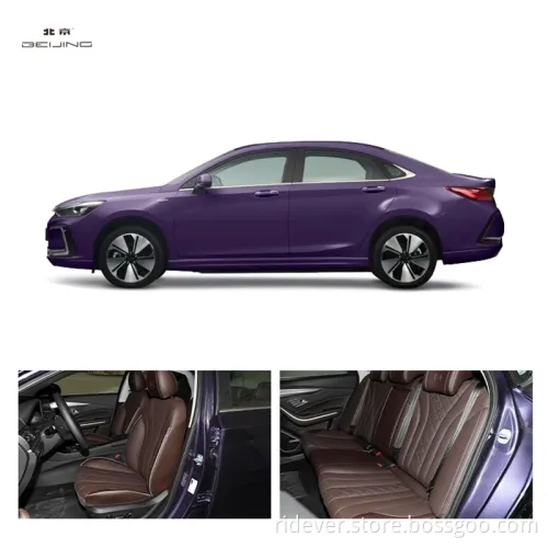 Ridever Hot Selling 2022 Beijing Auto EU7 5 Doors 5 Seats Car Passager SUV Long Range 401 Km Fast Charging New Energy EV Automotives Used Car Car Use Electric